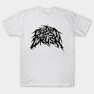 CHESTCRUSH - Black Logo T-Shirt